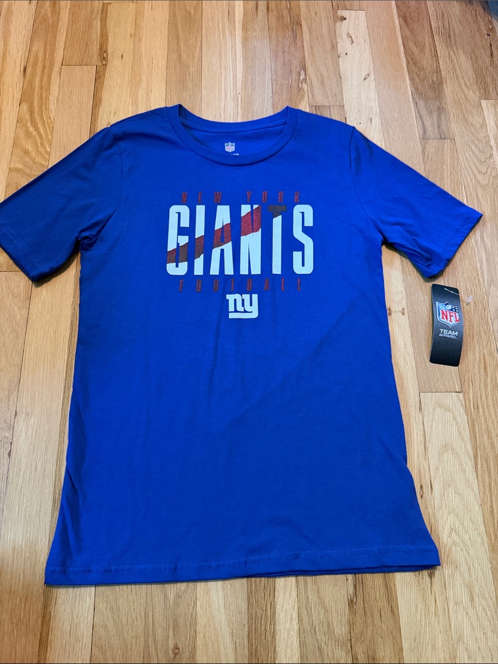 NWT NFL New York Giants Royal Blue Graphic Tee 🏈